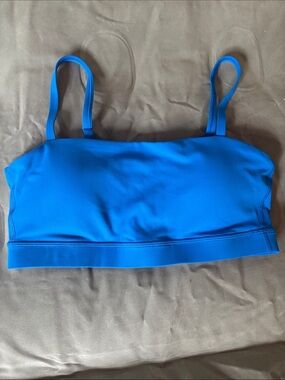 CRZ YOGA Blue Strappy Sports Bra